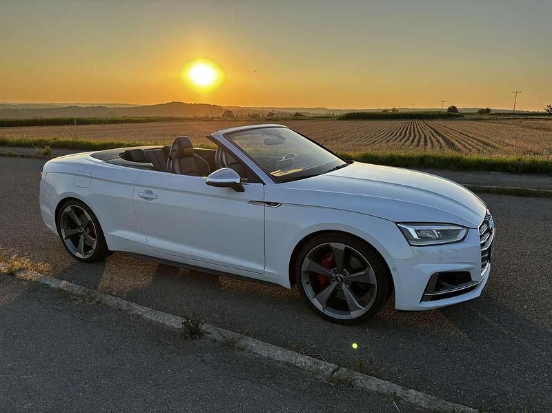 Weiß Gebraucht 2018 Audi S5 Cabriolet Cabrio | 36.000 € (Fairer Preis) - Bild 1/4