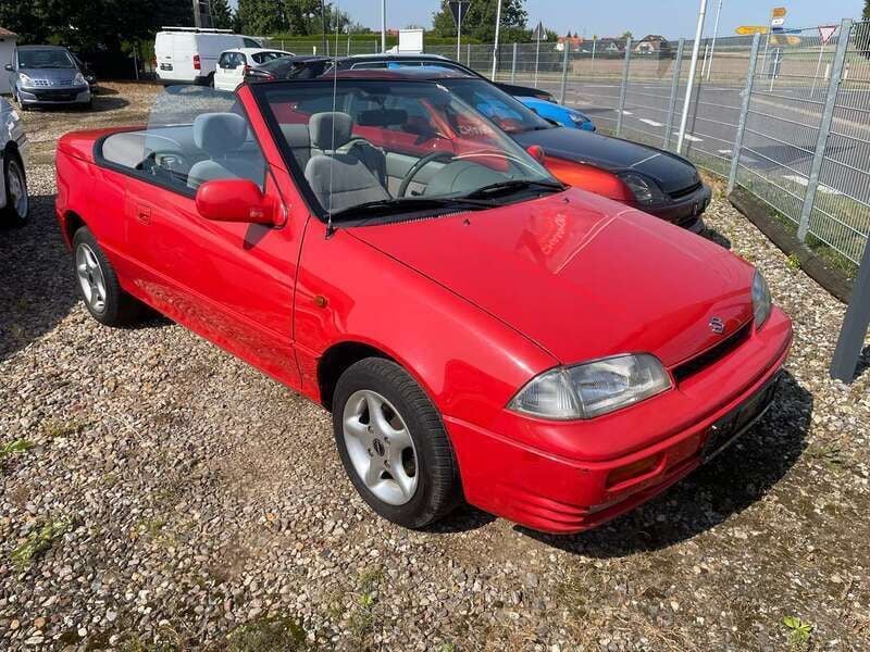 Rot Gebraucht 1993 Suzuki Swift Cabrio | 4.980 € - Bild 1/4