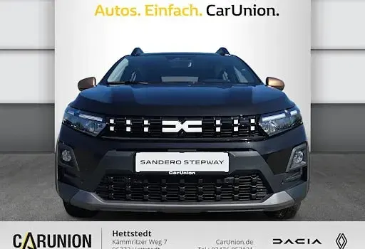 Neu Dacia Sandero Extreme 110 PS (80 kW) 2026 Perlmuttschwarz metallic Limousine