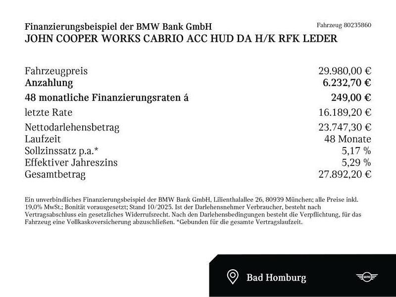 Grün Gebraucht 2021 Mini Cooper Cabriolet Cabrio | 29.980 € - Bild 1/1
