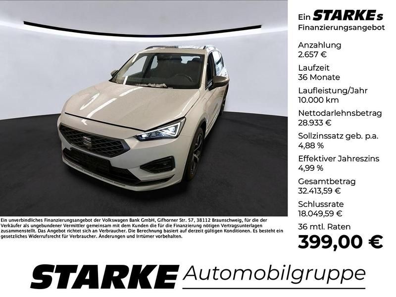Gebraucht Seat Tarraco FR-Line 245 PS (180 kW) 2022 "orix" weiss SUV