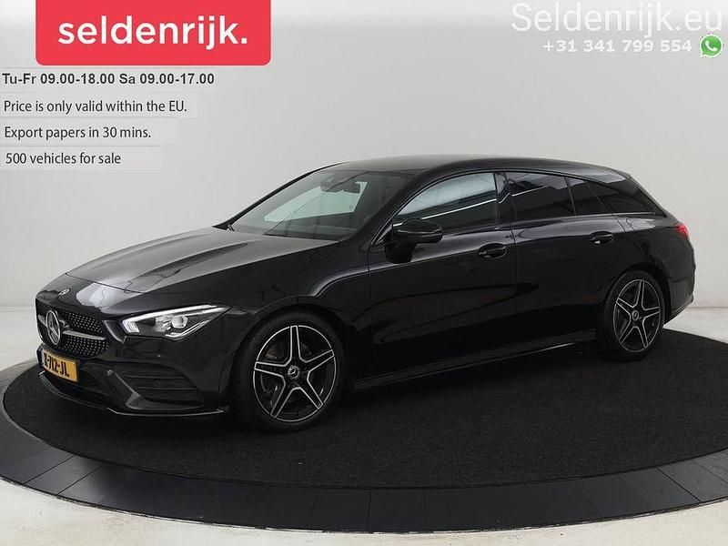 Schwarz Gebraucht 2021 Mercedes CLA200 AMG Limousine | 21.900 € (Fairer Preis) - Bild 1/4