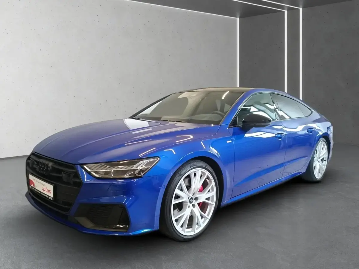 Gebraucht Audi A7 Sportback S-Line 340 PS (250 kW) 2023 Ultrablau metallic Kleinwagen