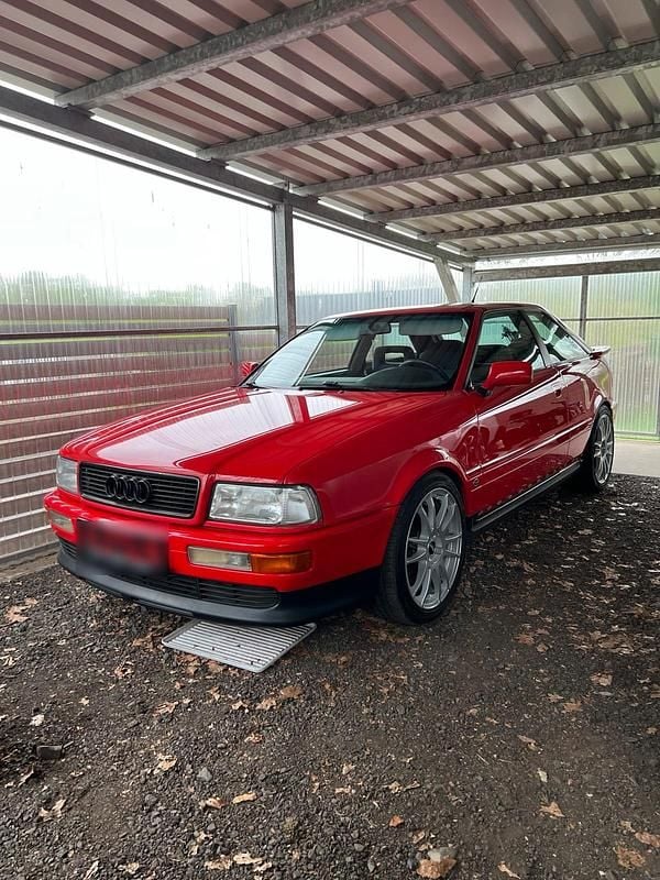 Gebraucht Audi Coupé 150 PS (110 kW) 1993 Rot Coupé