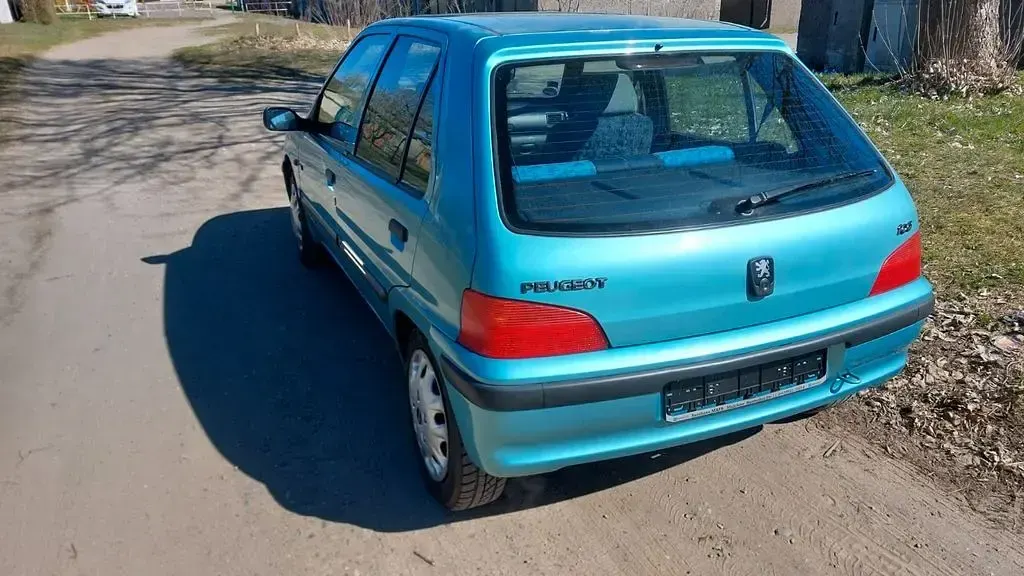 Gebraucht Peugeot 106 88 PS (64 kW) 1996 Blau Kleinwagen