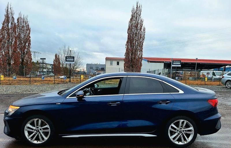 Gebraucht Audi A3 S-Line 110 PS (80 kW) 2021 Blau Limousine