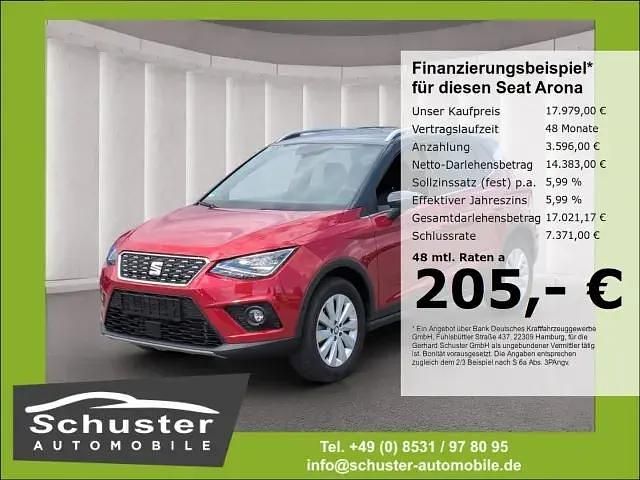 Rot Gebraucht 2021 Seat Arona XCELLENCE SUV | 17.979 € (Guter Preis) - Bild 1/4