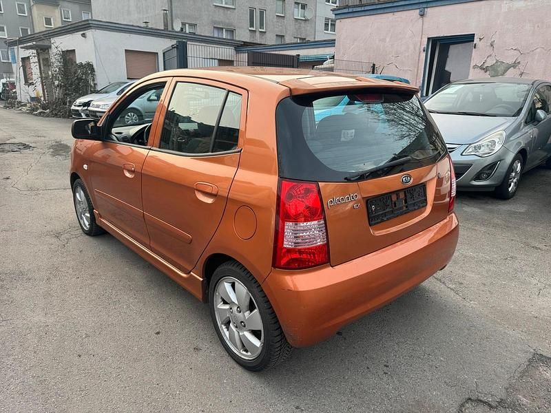 Gebraucht Kia Picanto 65 PS (47 kW) 2007 Orange Kleinwagen
