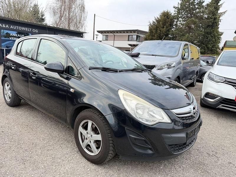 Gebraucht Opel Corsa 69 PS (50 kW) 2013 Schwarz Kleinwagen