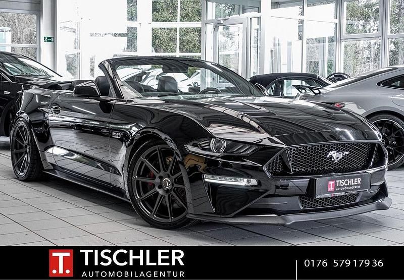 Gebraucht Ford Mustang GT 450 PS (330 kW) 2019 Schwarz Cabrio