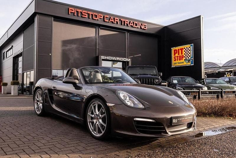 Gebraucht Porsche Boxster 265 PS (194 kW) 2014 Braun Cabrio