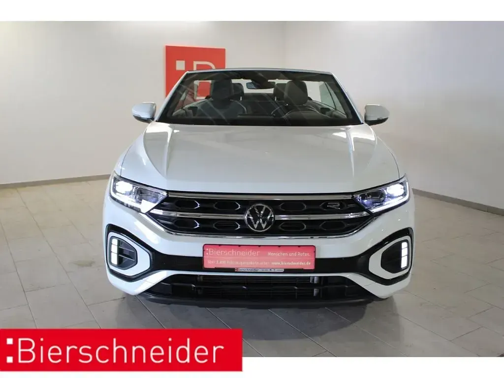 Gebraucht VW T-Roc Cabriolet R-line 150 PS (110 kW) 2025 Weiss Cabrio