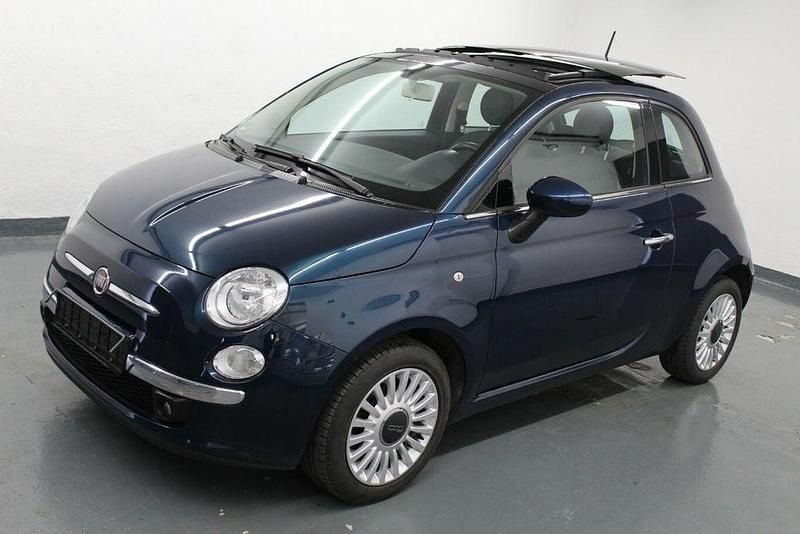 Blau Gebraucht 2014 Fiat 500 Lounge Kleinwagen | 7.999 € (Fairer Preis) - Bild 1/4