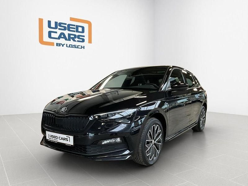 Schwarz Gebraucht 2023 Skoda Scala Monte Carlo Kleinwagen | 23.490 € - Bild 1/4