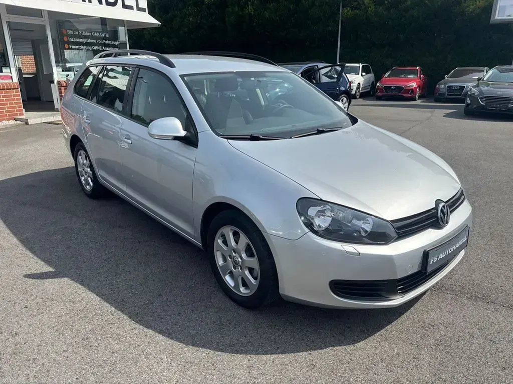 Gebraucht VW Golf VI Trendline 105 PS (77 kW) 2013 Silber Kombi