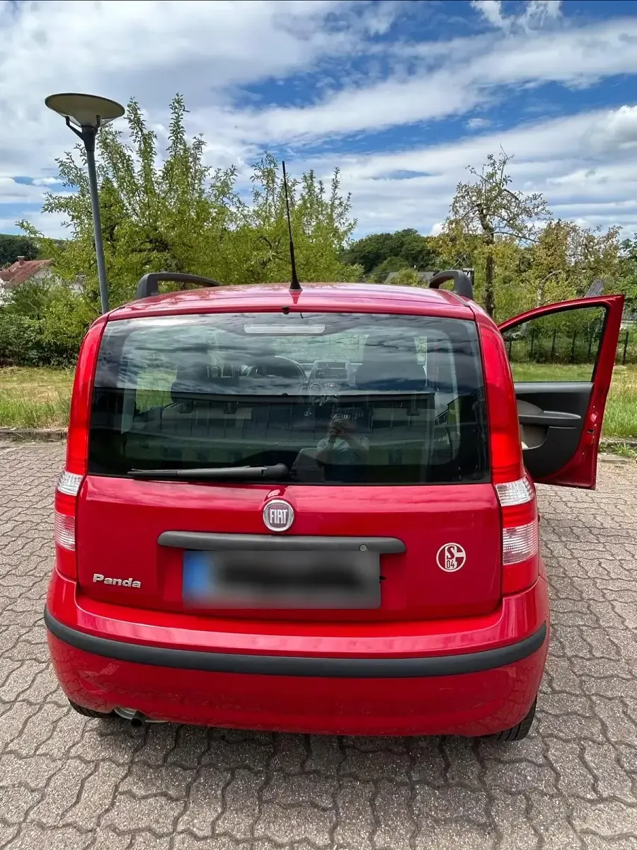 Gebraucht Fiat Panda 60 PS (44 kW) 2009 Rot Kleinwagen