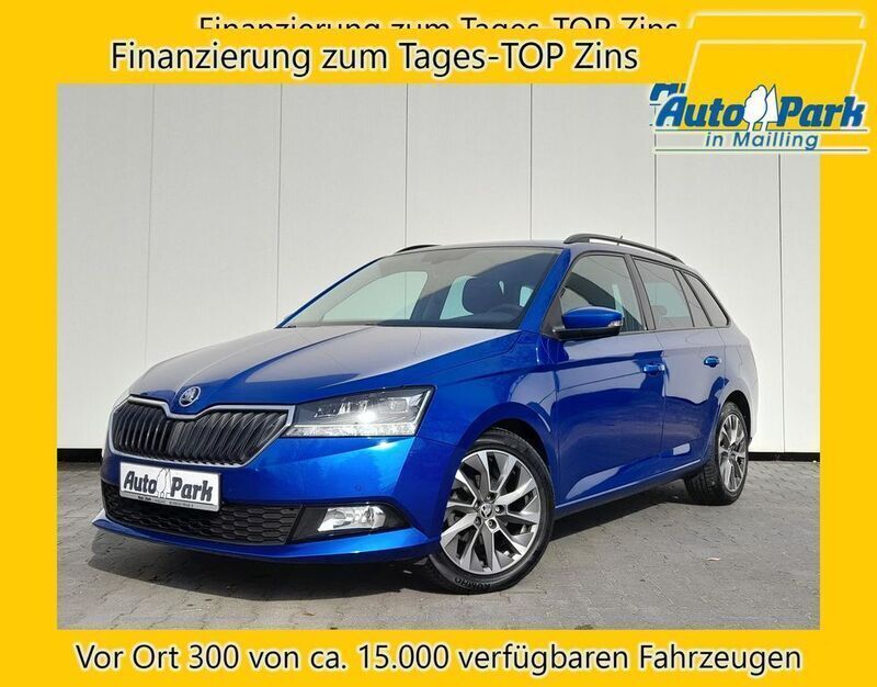 Blau Gebraucht 2022 Skoda Fabia Best of Kombi | 16.977 € (Etwas zu teuer) - Bild 1/4