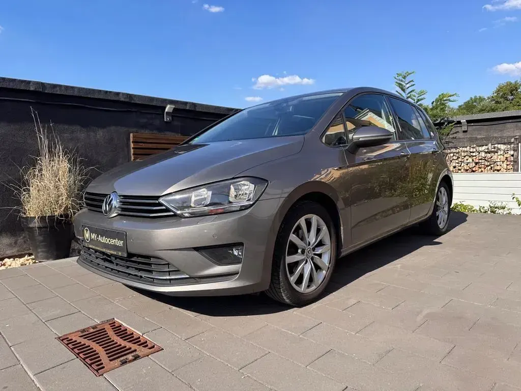 Gebraucht VW Golf Sportsvan LOUNGE 110 PS (80 kW) 2016 Grau Van / Kleinbus