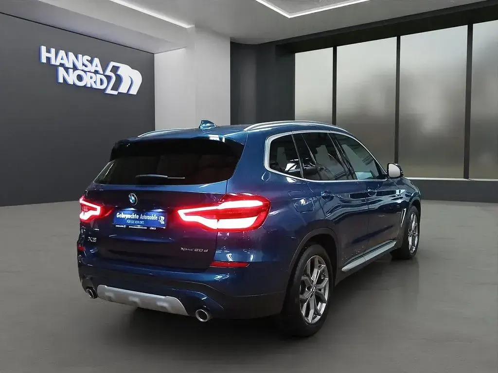 Gebraucht BMW X3 xLine 190 PS (139 kW) 2021 Blau / phytonicblau (metallic) SUV