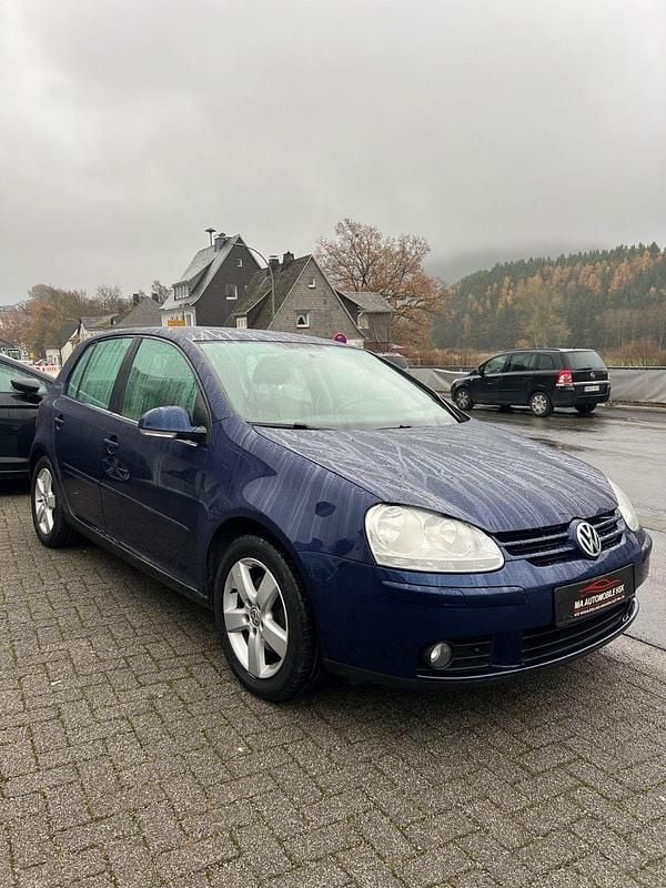 Blau Gebraucht 2007 VW Golf V Kleinwagen | 2.500 € (Guter Preis) - Bild 1/4