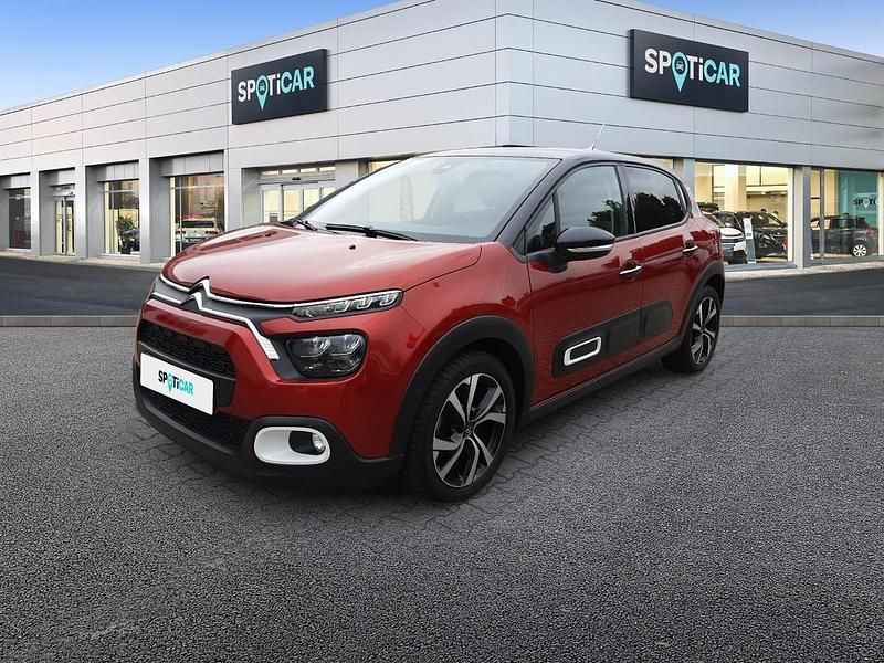 Rot Gebraucht 2020 Citroën C3 PureTech Kleinwagen | 11.930 € (Fairer Preis) - Bild 1/3