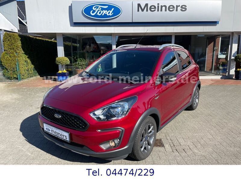 Rot Gebraucht 2019 Ford Ka Plus Cool & Sound Edition Kleinwagen | 12.490 € (Teuer) - Bild 1/4