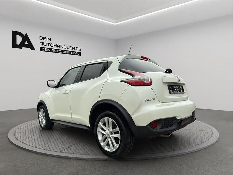 Gebraucht Nissan Juke Acenta 116 PS (85 kW) 2015 Weiß SUV