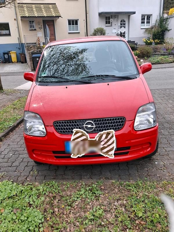 Usata Opel Agila 2001 Rosso Monovolume