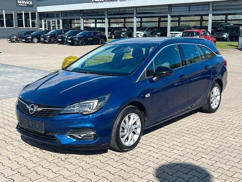Gebraucht Opel Astra Elegance 110 PS (80 kW) 2022 Blau Kombi