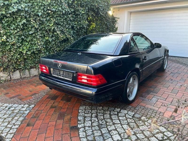 Gebraucht Mercedes SL320 Edition 224 PS (164 kW) 2001 Schwarz Cabrio