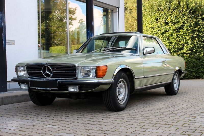 Usata Mercedes SLC280 185 CV (136 kW) 1979 Verde Coupé