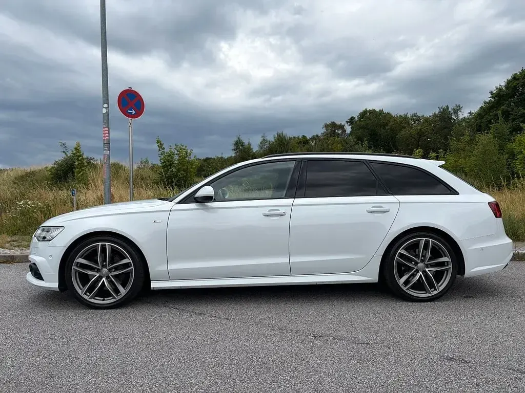 Gebraucht Audi A6 S-Line 272 PS (200 kW) 2015 Weiß Kombi