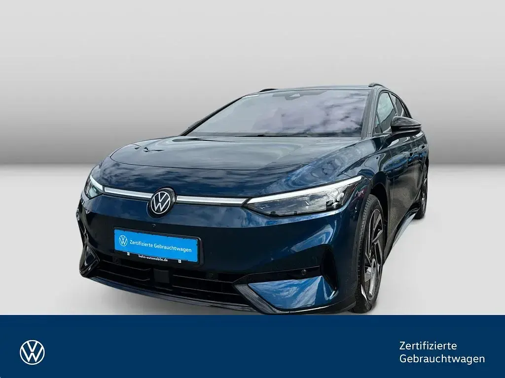 Gebraucht VW ID.7 Pro 210 kW (286 PS) 2025 Aquamarinblau metallic Kombi