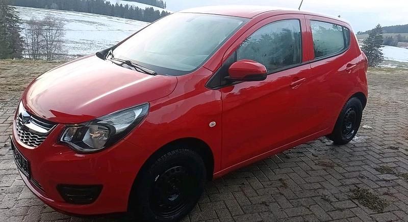 Rot Gebraucht 2018 Opel Karl Kleinwagen | 6.049 € (Fairer Preis) - Bild 1/4
