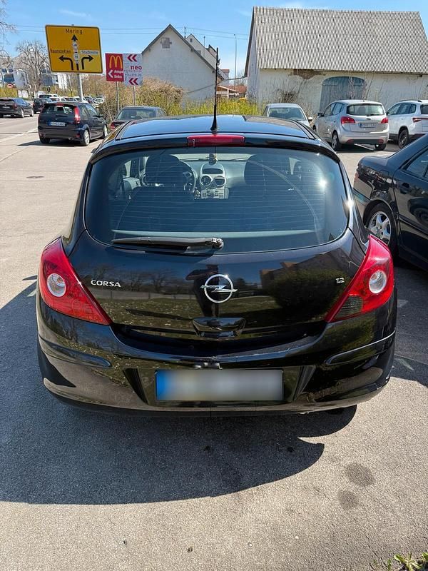 Gebraucht Opel Corsa 80 PS (58 kW) 2007 Schwarz Kleinwagen