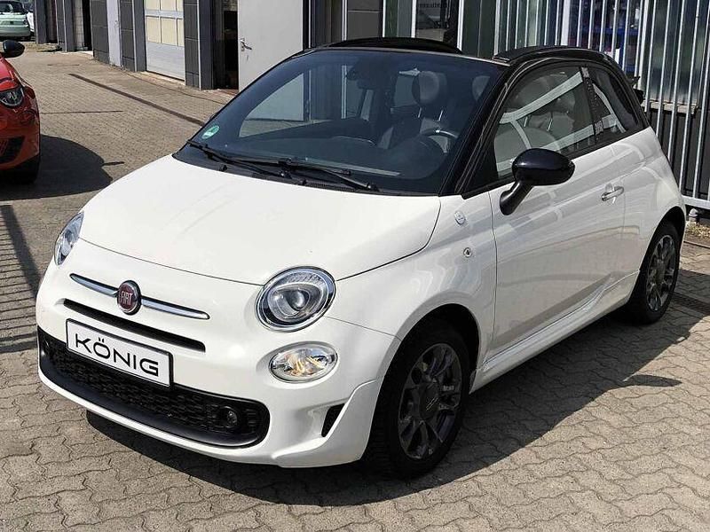 Weiß Gebraucht 2021 Fiat 500C Cabrio | 13.499 € (Fairer Preis) - Bild 1/4