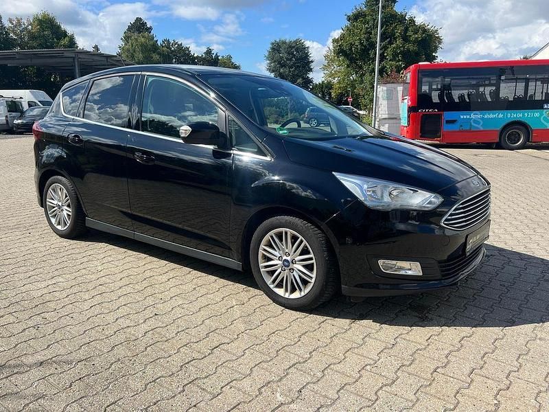 Gebraucht Ford C-MAX Titanium 125 PS (91 kW) 2018 Schwarz Van / Kleinbus