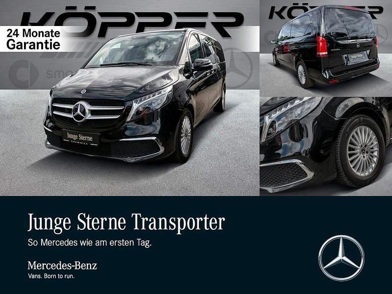 Obsidianschwarz Gebraucht 2023 Mercedes V300 Avantgarde Van / Kleinbus | 65.999 € (Teuer) - Bild 1/4