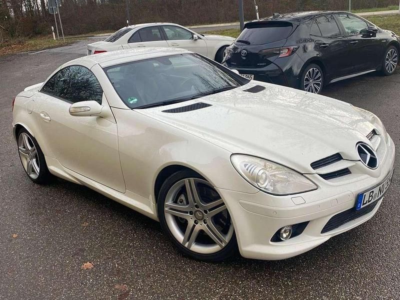 Weiß Gebraucht 2007 Mercedes SLK350 Sport Edition Cabrio | 15.500 € (Fairer Preis) - Bild 1/4