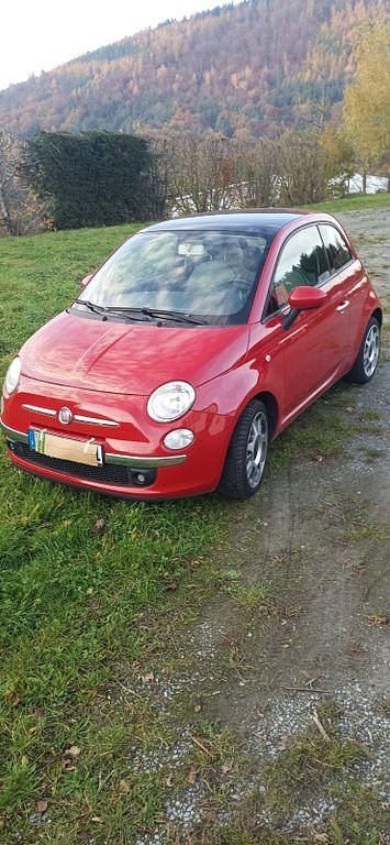 Rot Gebraucht 2011 Fiat 500 Lounge Kleinwagen | 4.490 € (Guter Preis) - Bild 1/4