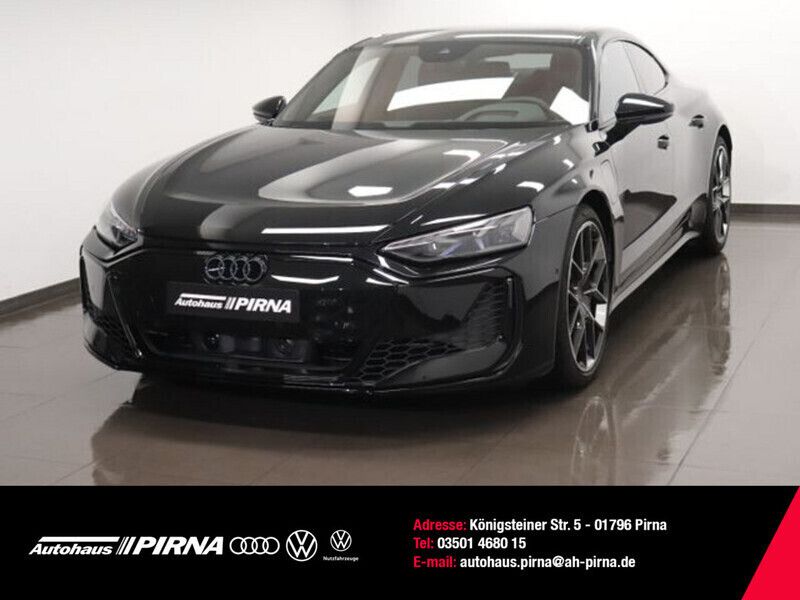 Mythosschwarz metallic Gebraucht 2022 Audi RS e-tron GT Limousine | 175.285 € (Superpreis) - Bild 1/4