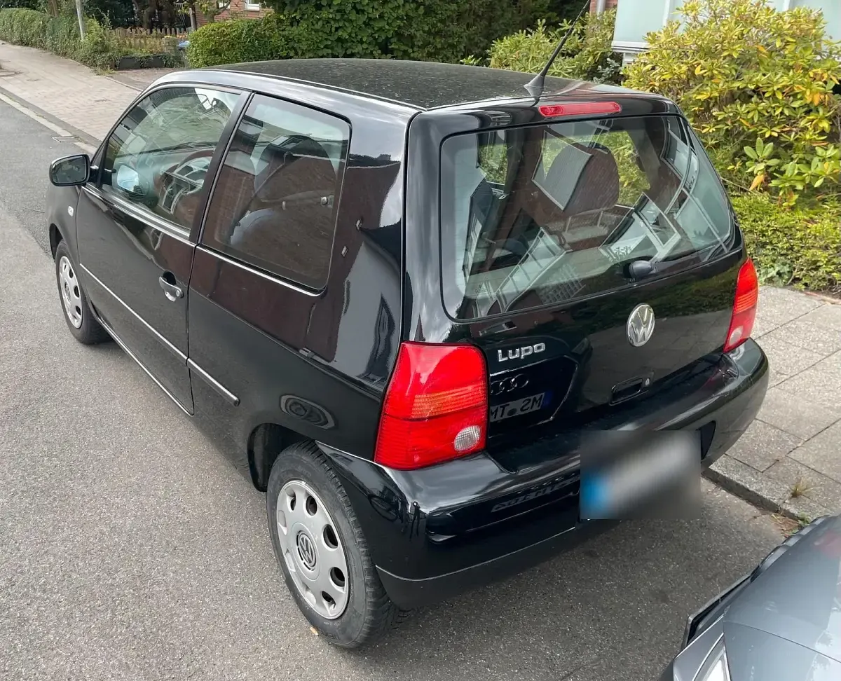Gebraucht VW Lupo 60 PS (44 kW) 2004 Schwarz Kleinwagen