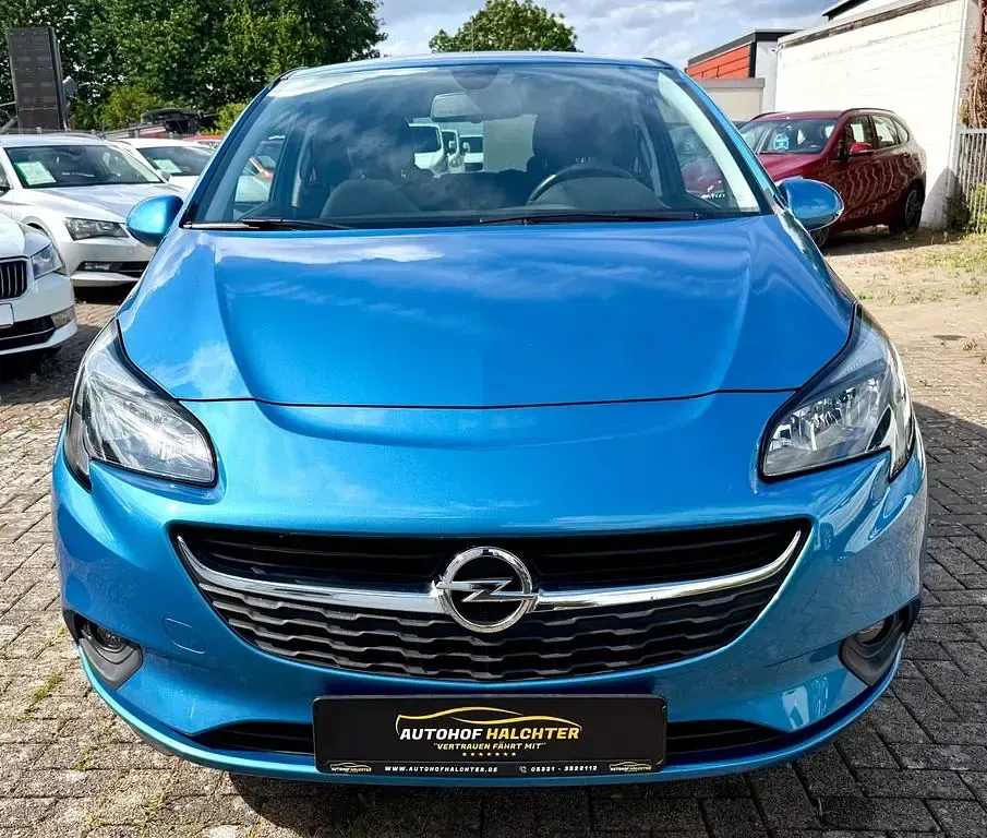 Gebraucht Opel Corsa Active 90 PS (66 kW) 2017 Blau Kleinwagen