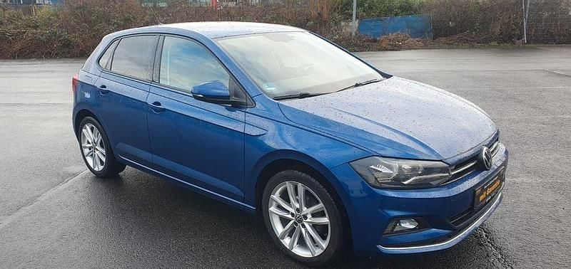 Gebraucht VW Polo Highline 95 PS (69 kW) 2021 Blau Kleinwagen