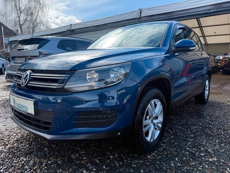 Gebraucht VW Tiguan Trendline 125 PS (91 kW) 2012 Blau SUV
