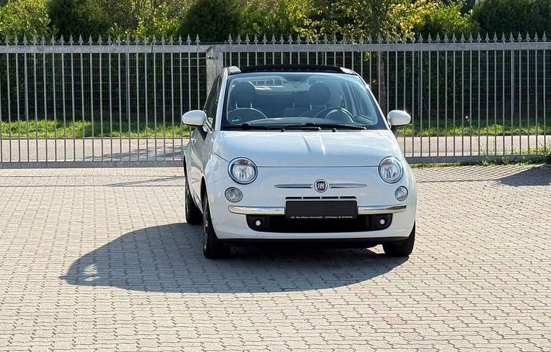 Weiß Gebraucht 2013 Fiat 500 Lounge Cabrio | 4.499 € (Guter Preis) - Bild 1/4