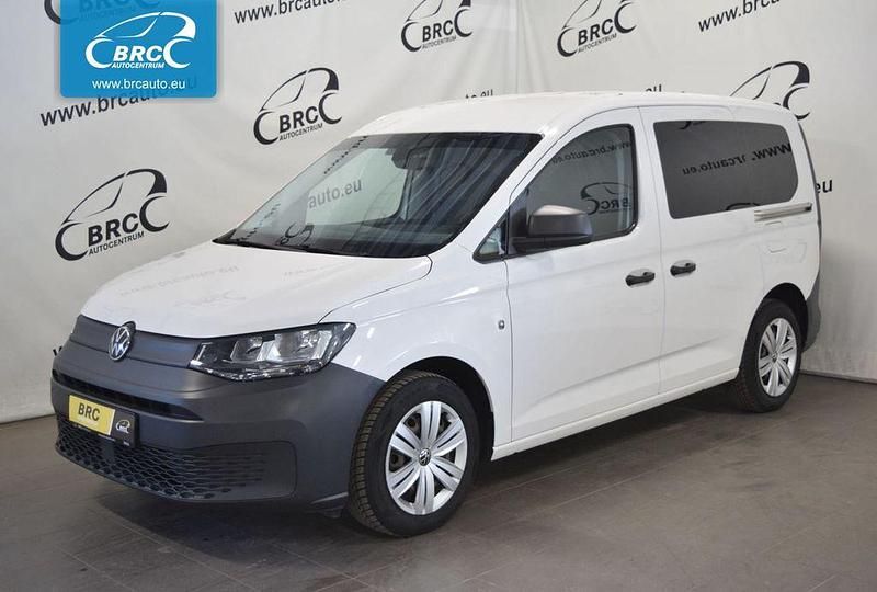 Gebraucht VW Caddy 102 PS (75 kW) 2021 Weiß Van / Kleinbus