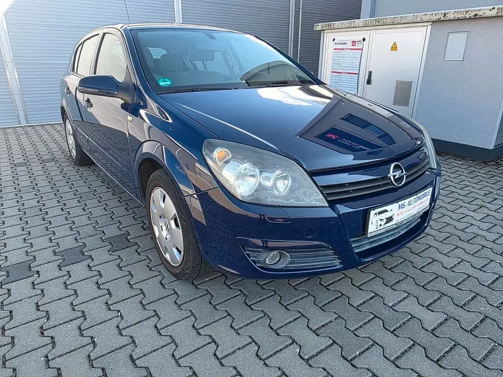 Gebraucht Opel Astra Edition 90 PS (66 kW) 2005 Blau Limousine