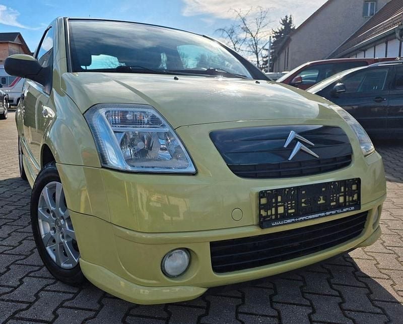 Gebraucht Citroën C2 VTR Sport 60 PS (44 kW) 2008 Gelb Kleinwagen