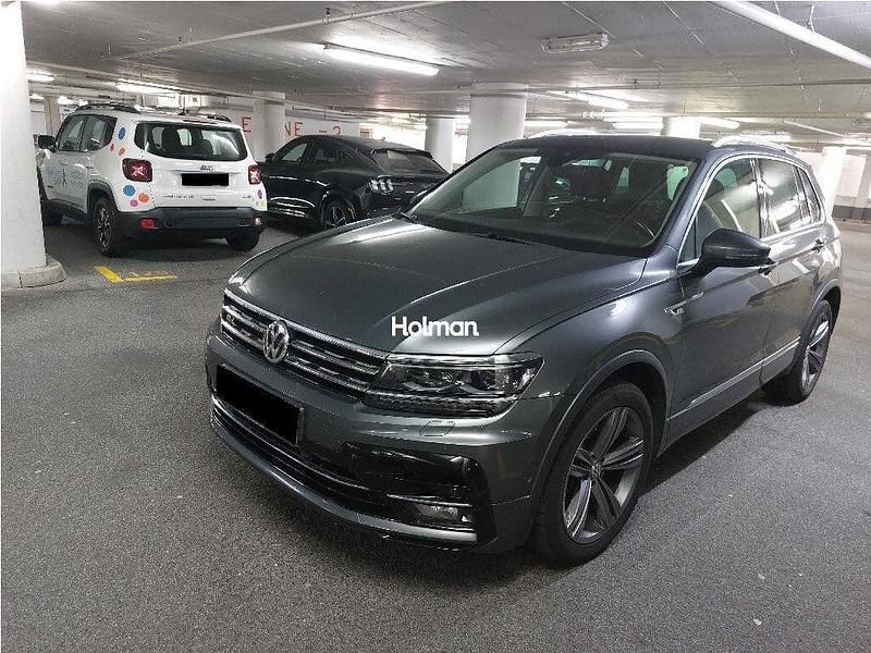 Grau Gebraucht 2018 VW Tiguan R-line SUV | 18.682 € (Guter Preis) - Bild 1/4